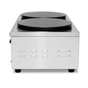 WXL-35-2 double 400mm gas crepe maker, cast-iron plates