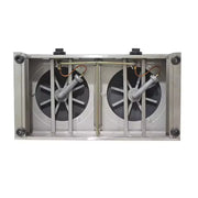 WXL-35-2 double 400mm gas crepe maker, cast-iron plates