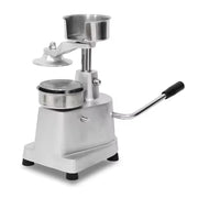 HB-100 manual 100mm burger patty press, 304 stainless steel bowl and aluminium base
