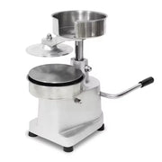 HB-130 manual 130mm burger patty press, 304 stainless steel bowl and aluminium base