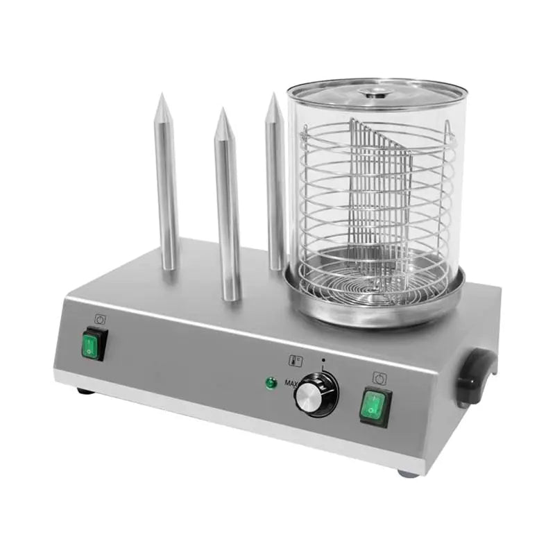Hot Dog and Bun Warmer Commercial Stainless Steel HDW-0 HDW-2