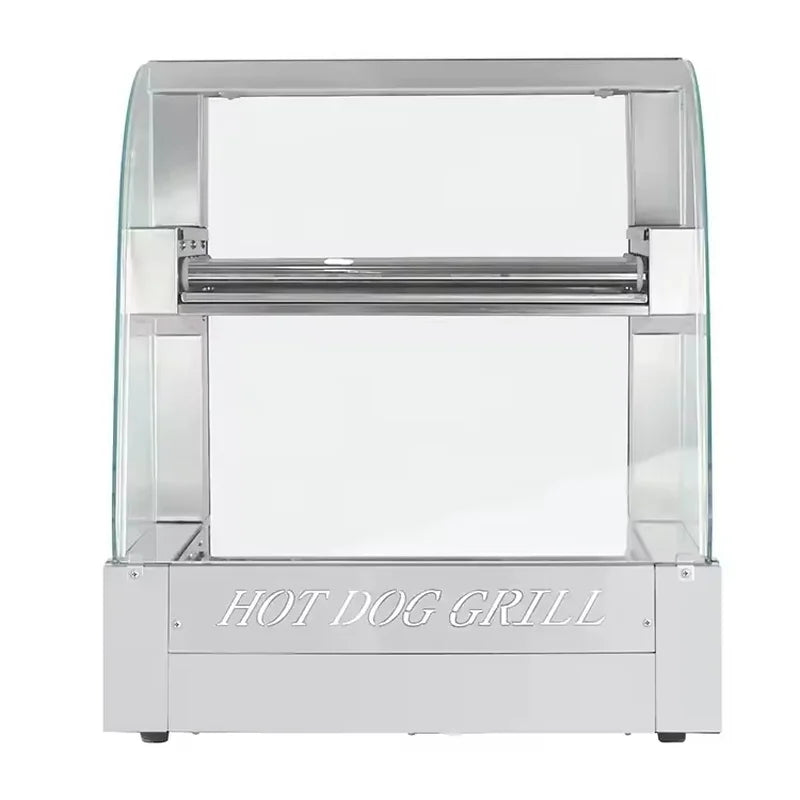 CZ-15 fourteen-roller hot dog roller grill, stainless steel