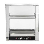 CZ-15 fourteen-roller hot dog roller grill, stainless steel
