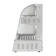 CZ-15 fourteen-roller hot dog roller grill, stainless steel