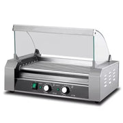CZ-7 seven-roller hot dog roller grill, stainless steel