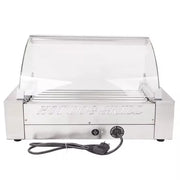 CZ-7 seven-roller hot dog roller grill, stainless steel
