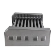 CZ-9 nine-roller hot dog roller grill with timer, stainless steel