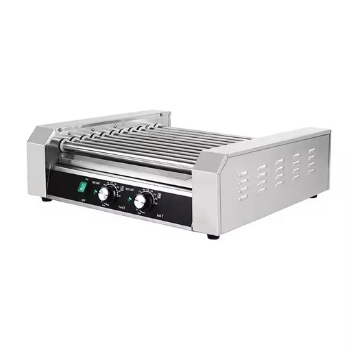 KG-11 eleven-roller hot dog roller grill, stainless steel