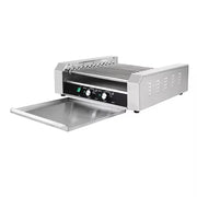 KG-11 eleven-roller hot dog roller grill, stainless steel