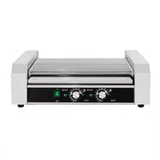 KG-11 eleven-roller hot dog roller grill, stainless steel