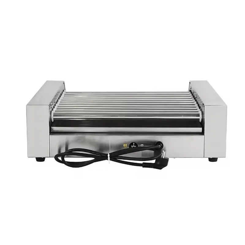 KG-11 eleven-roller hot dog roller grill, stainless steel