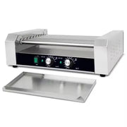 KG-9 nine-roller hot dog roller grill, stainless steel