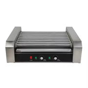 KG-9 nine-roller hot dog roller grill, stainless steel