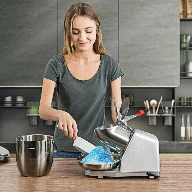 A109F commercial electric ice crusher, aluminium head for cocktails