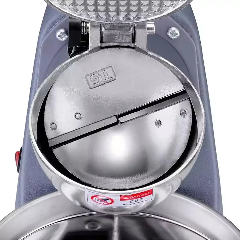 A109F commercial electric ice crusher, aluminium head for cocktails
