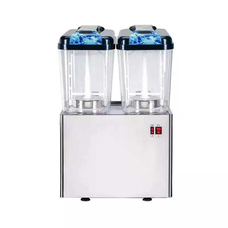 LSP-18L\*2 twin-bowl commercial spray juice dispenser, 2 × 18L