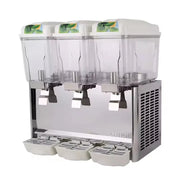 XRJ-15L\*3 triple-tank commercial slush and cold drink machine, 3 × 15L