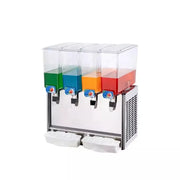 LSJ-19L\*4 four-bowl commercial cold juice dispenser, 4 × 9L