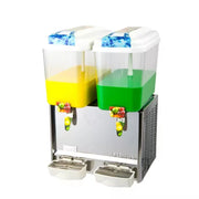 LSP-18L\*2 twin-bowl commercial spray juice dispenser, 2 × 18L