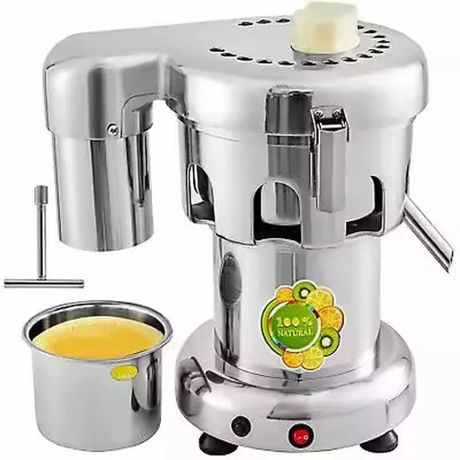 A3000 commercial centrifugal fruit juice extractor, stainless steel filter and bowl