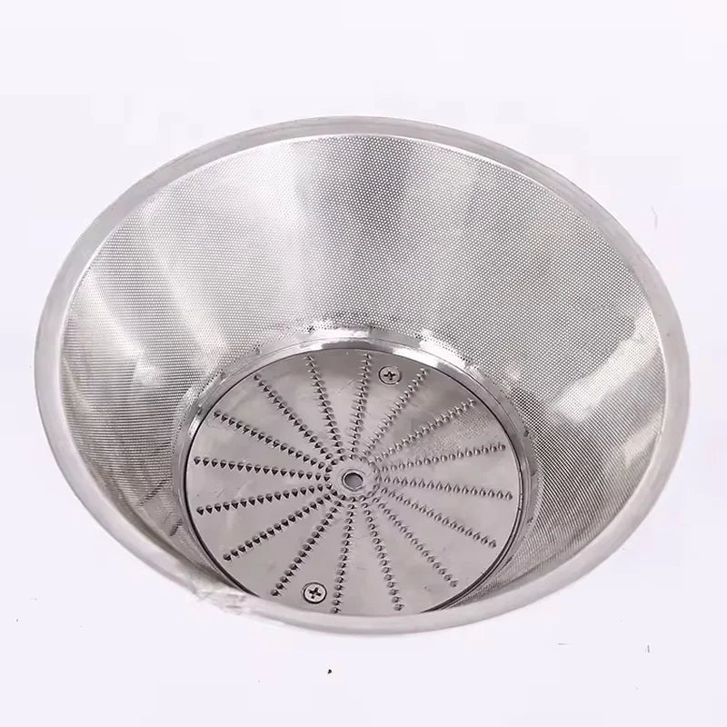 A3000 commercial centrifugal fruit juice extractor, stainless steel filter and bowl