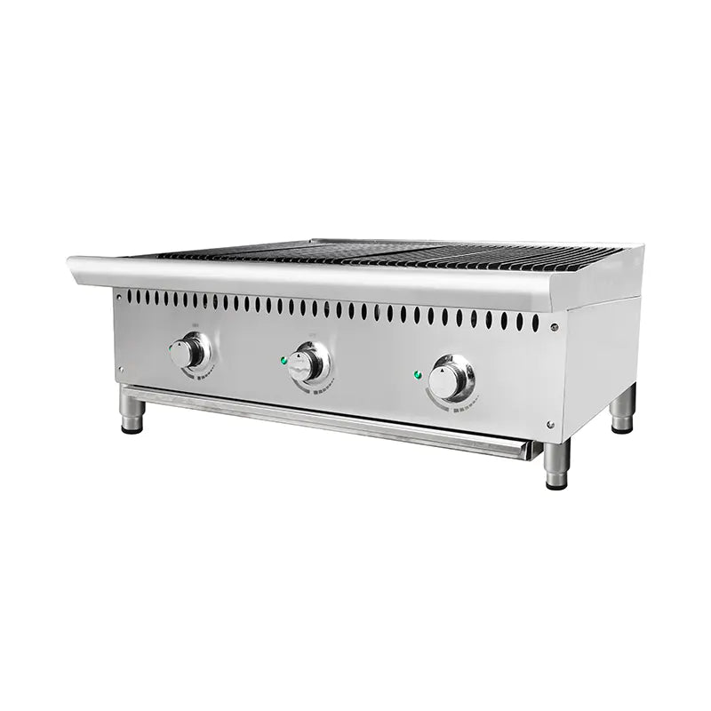 Contact Grill Commercial Stainless Steel Natural Gas LPG CP-CB12-M