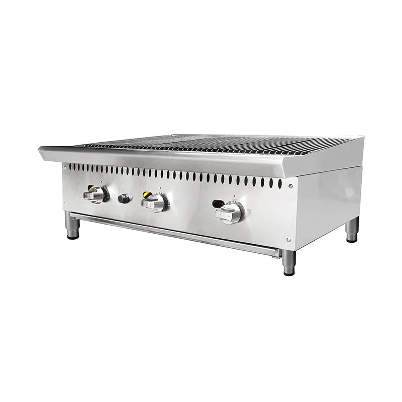 Contact Grill Commercial Stainless Steel Natural Gas LPG