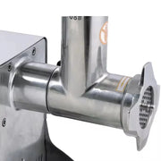 HFM-12 commercial electric meat mincer, aluminium-magnesium alloy body