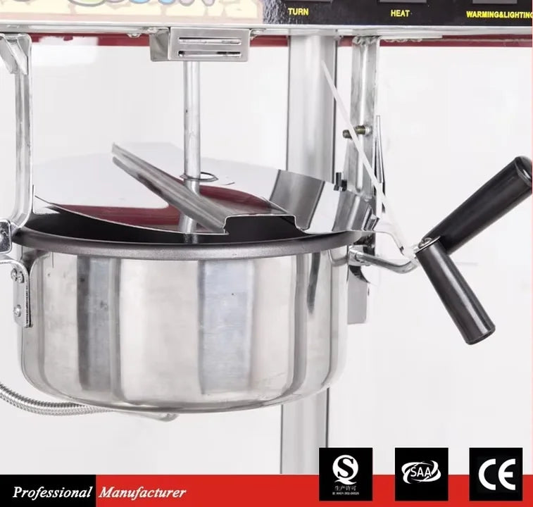 CHZ-6A commercial oil-popped stainless-steel popcorn machine