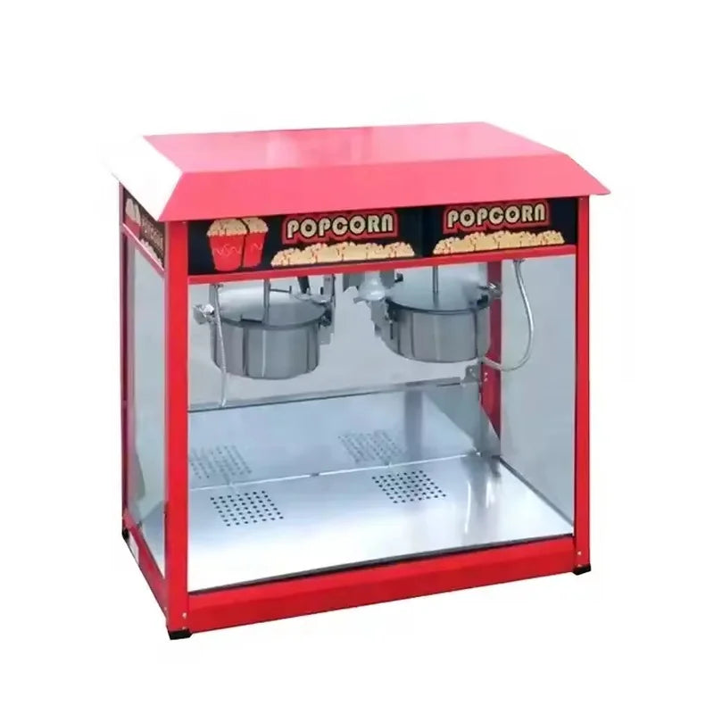 CHZ-P022 commercial twin-kettle 8oz popcorn machine