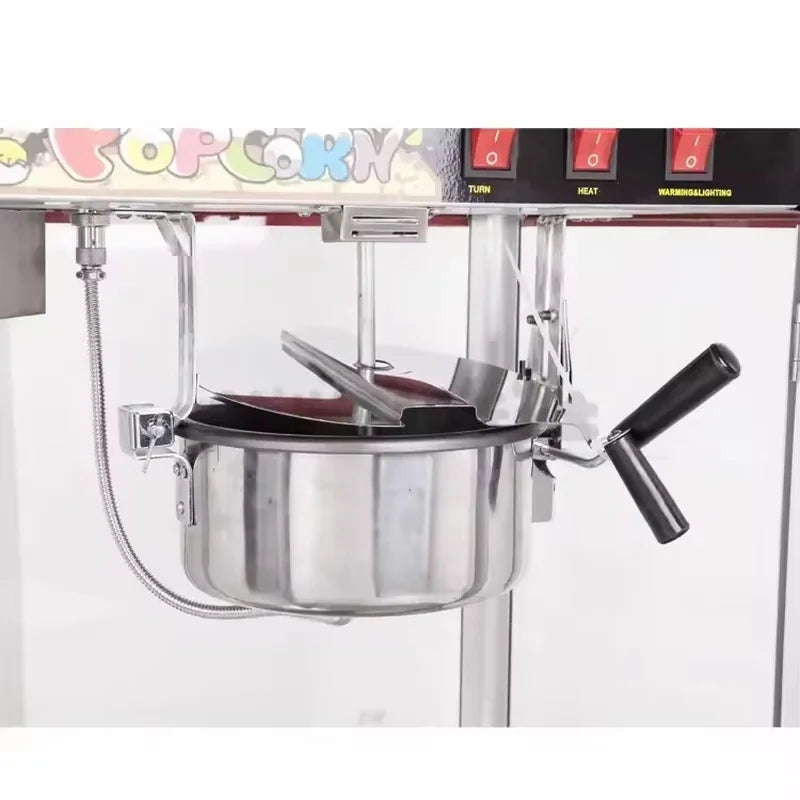 CHZ-P022 commercial twin-kettle 8oz popcorn machine