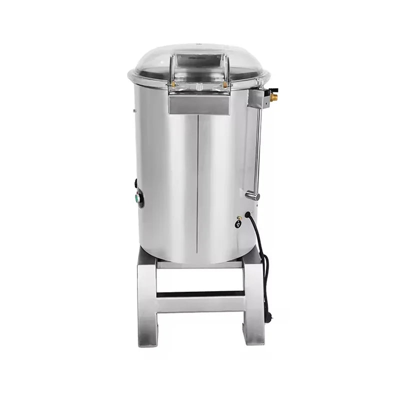 QPJ-10S stainless-steel commercial potato peeling machine