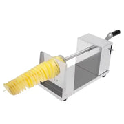 JG-10 hand-operated manual potato spiral slicer, stainless steel