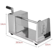 JG-10 hand-operated manual potato spiral slicer, stainless steel