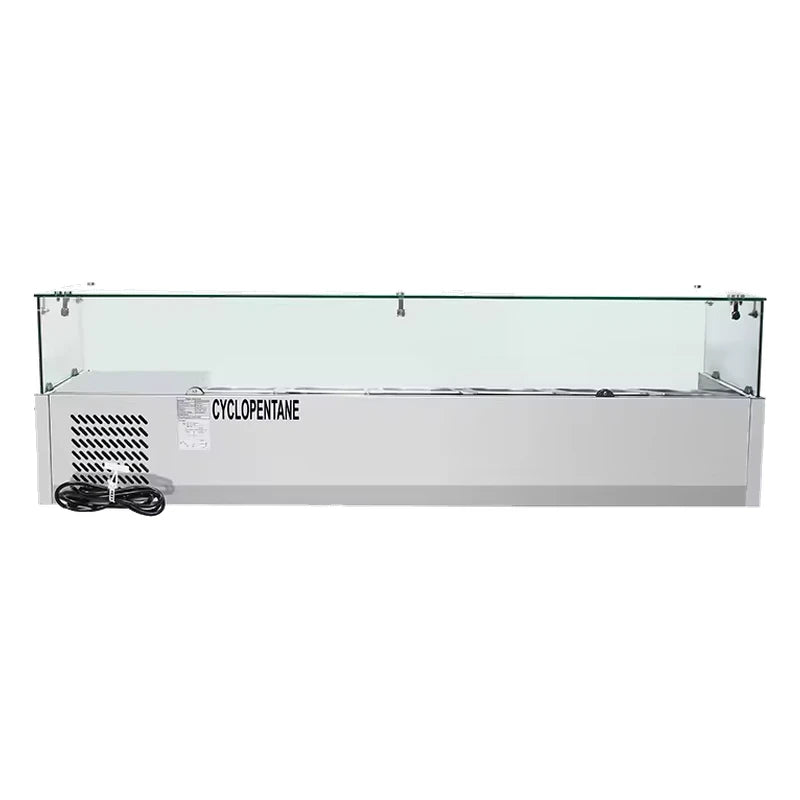 Salad Showcase — Commercial Grade