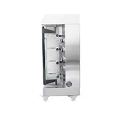 KJL-4E electric commercial chicken rotisserie in stainless steel