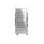 KJL-4E electric commercial chicken rotisserie in stainless steel