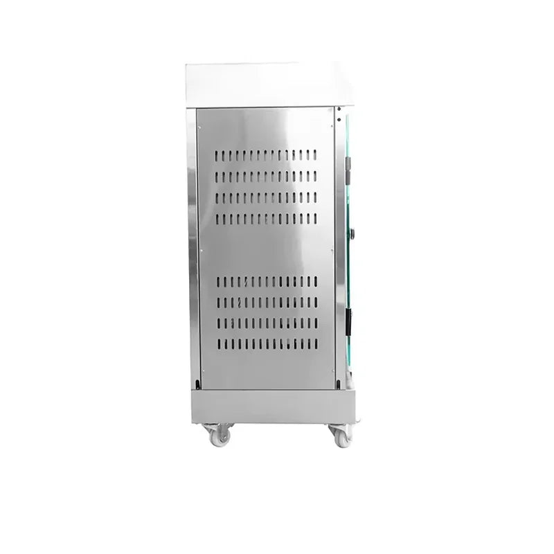 KJL-4E electric commercial chicken rotisserie in stainless steel
