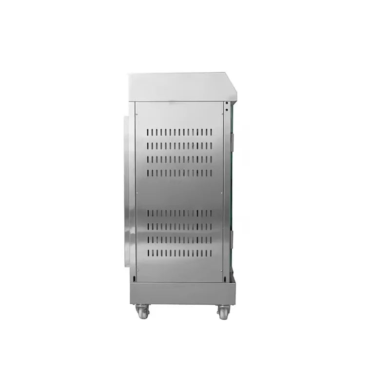 KJL-4G gas commercial chicken rotisserie in stainless steel
