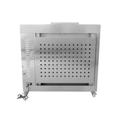 KJL-4G gas commercial chicken rotisserie in stainless steel