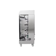 KJL-4G gas commercial chicken rotisserie in stainless steel