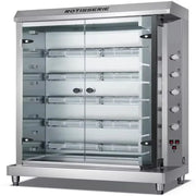 KJL-E electric commercial chicken rotisserie in stainless steel