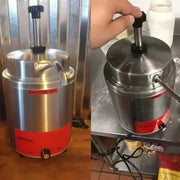 CZ-05A 4.4L countertop commercial sauce and cheese warmer