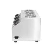 QK-3 commercial 4-tank electric sauce warmer dispenser stainless steel