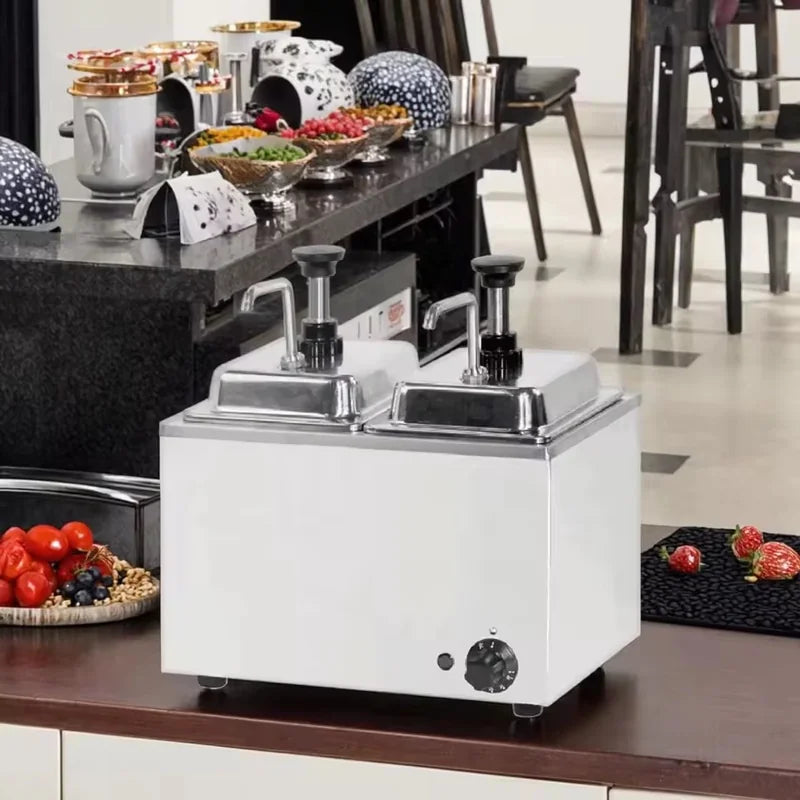 QK-Q2 thermostatic commercial stainless-steel sauce warmer