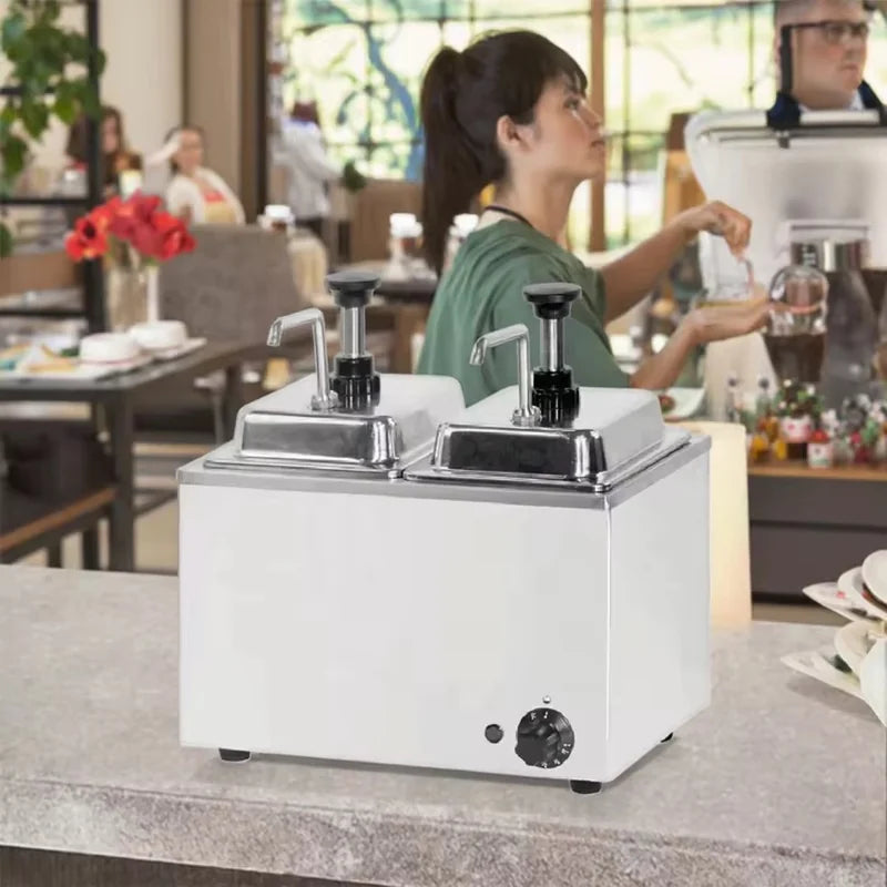 QK-Q2 thermostatic commercial stainless-steel sauce warmer