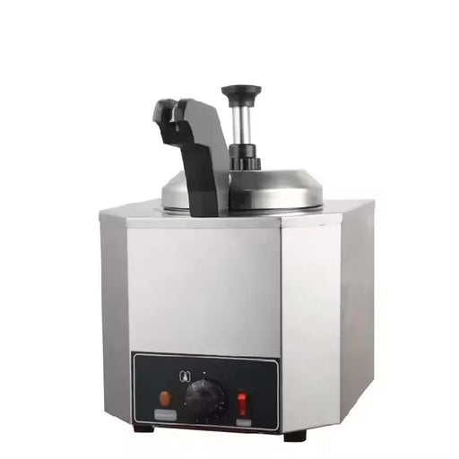 QK-Q7-A commercial electric sauce warmer with pump stainless steel