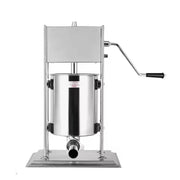 SF-15L 15L stainless steel commercial sausage stuffer with nozzles