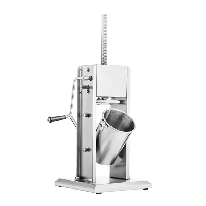 SF-5L 5L stainless steel commercial sausage stuffer with nozzles