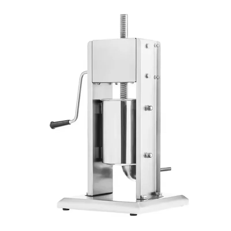 SF-5L 5L stainless steel commercial sausage stuffer with nozzles